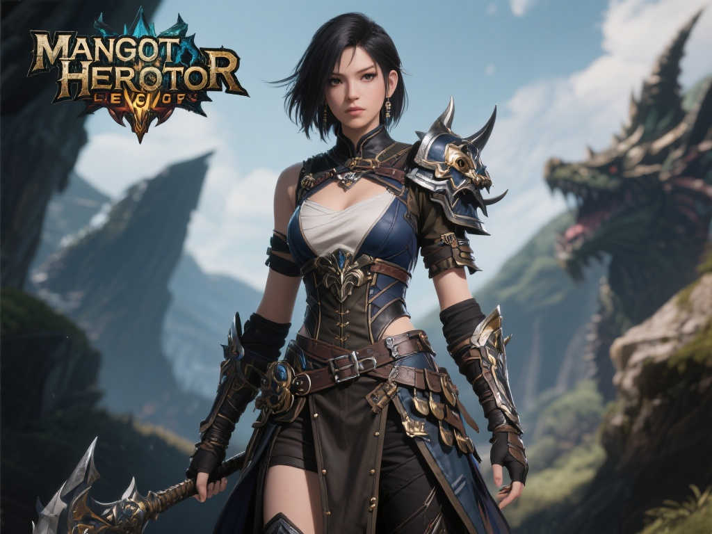 绝美伊芙＂惊艳亮相《怪物猎人：荒野》，身材完美令人惊叹！