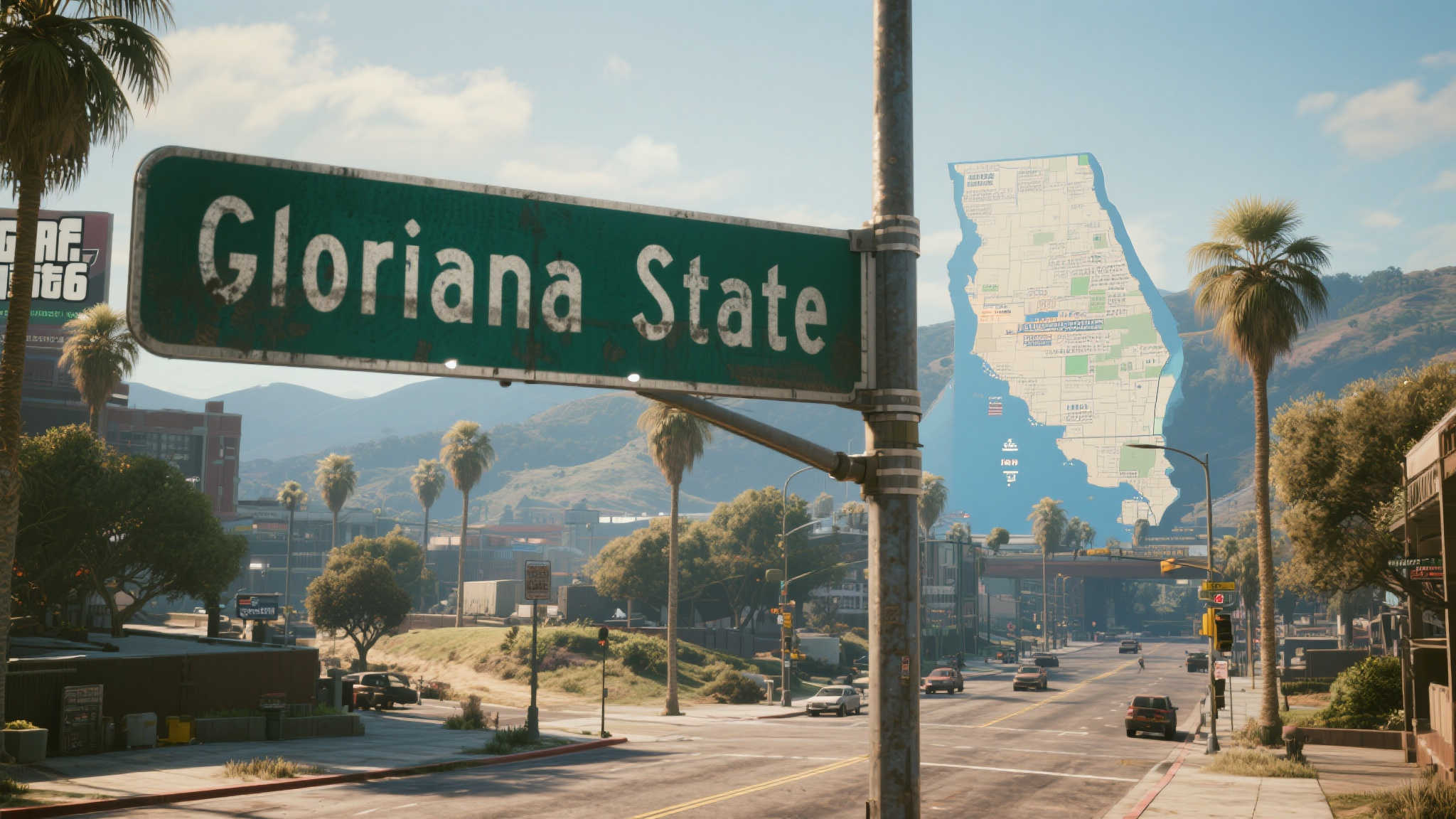 从这次公布的几张图片来看，《GTA6》的