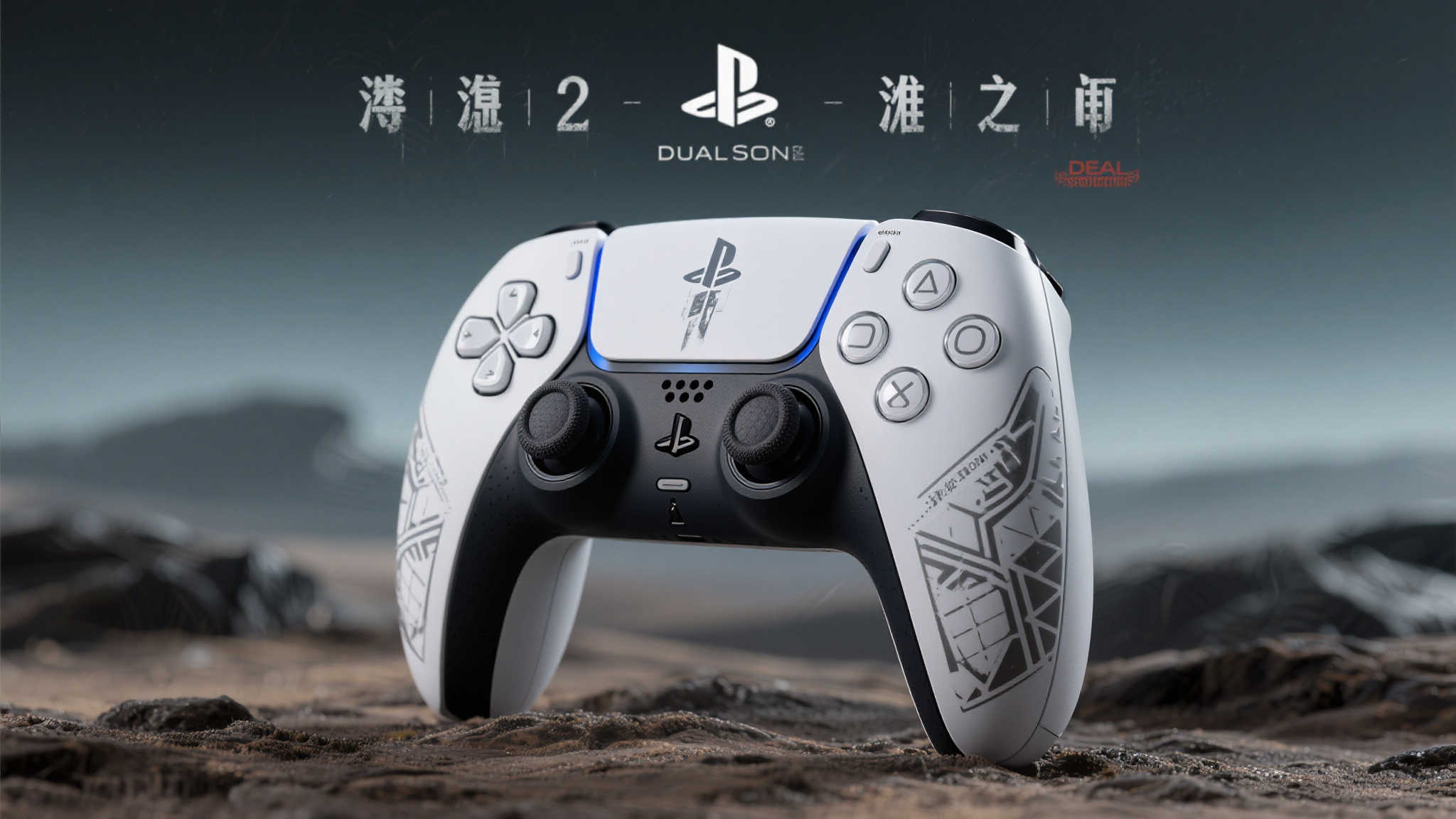 《死亡搁浅2:彼岸秘境》限定版DualSense无线手柄 《死亡搁浅2:彼岸秘境》限定版DualSense无线手柄