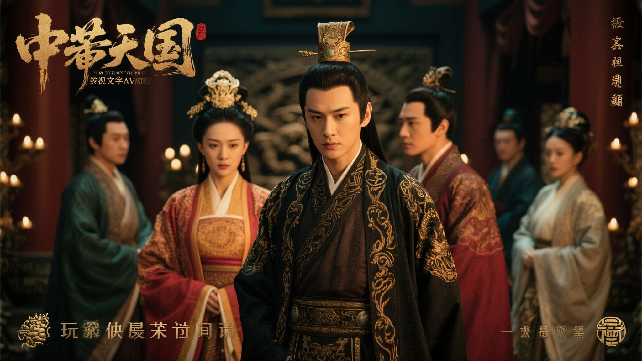 女王的游戏盛世天下女帝篇 区别于传统视觉小说或文字AVG,《盛世天下》采用全真人实拍的方式呈现剧情,演员阵