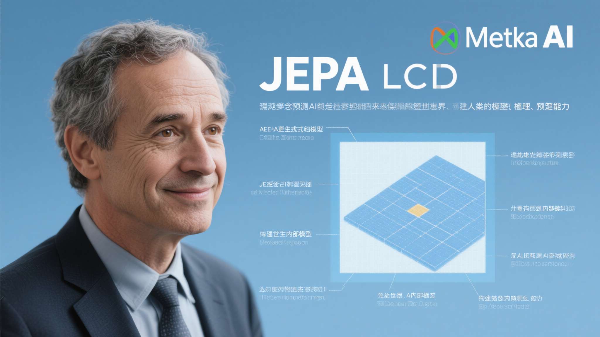 中国科幻大会官网2026报名入口 JEPA由Meta AI首席科学家Yann LeCun提出,其核心理念在于让AI